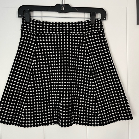 Theory Dresses & Skirts - Theory A-line Mini Skirt Black and White